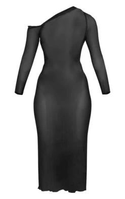 Black Mesh One Shoulder Ruched Side Midaxi Dress 11 Black Mesh One Shoulder Ruched Side Midaxi Dress -Women Clothing Shop 04bc8751eba2a9792bc578bbb79db40112c9b048 cnd0037 5