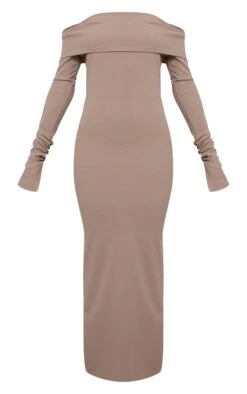 Taupe Fold Detail Ruched Sleeve Maxi Dress 11 Taupe Fold Detail Ruched Sleeve Maxi Dress -Women Clothing Shop 0f26ec48918ce9dbcd07cfc51205dbae33dc86a0 cnd0008 5