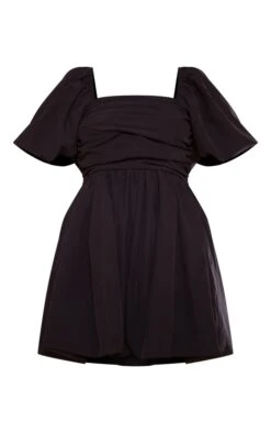 Black Puff Sleeve Ruched Puffball Shift Dress 10 Black Puff Sleeve Ruched Puffball Shift Dress -Women Clothing Shop 0f7fe5b99540a8e1e880f752b677f387beedc72b cnd0512 5