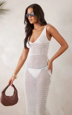 Tall Beige Strappy Knitted Maxi Dress -Women Clothing Shop 0f95656c1a1d790ce2d07ed1aa44d9a2eacaeb6b cne2407 4