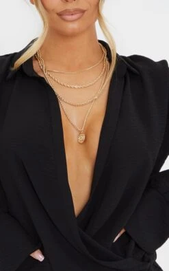 Black Textured Woven Extreme Plunge Bell Cuff Shirt Dress 10 Black Textured Woven Extreme Plunge Bell Cuff Shirt Dress -Women Clothing Shop 1072a2206455952f0a4ced84f15dcdbc8ae1877a cmq2641 4