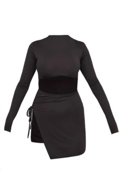 Black Slinky High Neck Cut Out Long Sleeve Bodycon Dress 11 Black Slinky High Neck Cut Out Long Sleeve Bodycon Dress -Women Clothing Shop 127571990cdeb9b40b8156d53a3330f8a4a47d73 cna1127 5