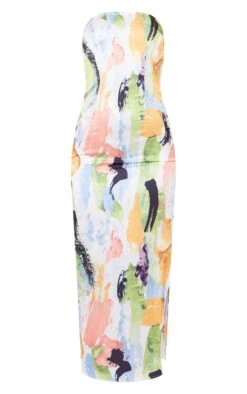 Multi Abstract Swirl Print Satin Bandeau Cowl Back Midaxi Dress -Women Clothing Shop 167702ad88a374f4e550c0b8bc6c05ef85ed2499 cnd7673 5