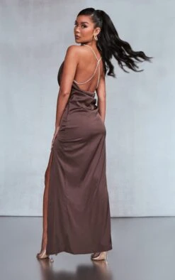 Chocolate Diamante Cross Back Cowl Maxi Dress -Women Clothing Shop 1c8807dbbbf0f0d3db3262bba6a271ca9f99885b cnb7994 1