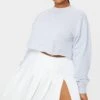 Plus White Pleated Side Split Tennis Skirt 1 Plus White Pleated Side Split Tennis Skirt -Women Clothing Shop 1fbfa83743b53a04705b80d54b6ce0ccea0bae76 CML1633 1