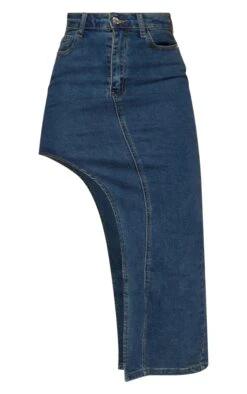 Shape Indigo Vintage Wash Denim Split Side Midaxi Skirt -Women Clothing Shop 238408fec4ca4aa5a294eb6128f4ec37fd99d7ee cnd2506 5