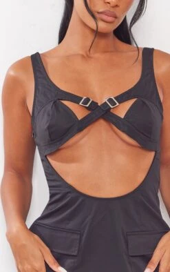 Black Woven Buckle Trim Cargo Style Bodycon Dress 9 Black Woven Buckle Trim Cargo Style Bodycon Dress -Women Clothing Shop 2651b450f3f65ef352a34b5872db9c2115bf11d2 cne2689 4