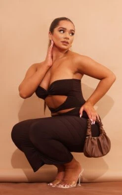 Shape Chocolate Brown Slinky Twist Detail Cut Out Midaxi Dress 9 Shape Chocolate Brown Slinky Twist Detail Cut Out Midaxi Dress -Women Clothing Shop 2948c8303b5d99c15981938050c181e508267910 cmw7711 4