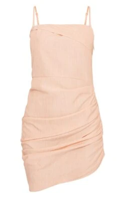 Tangerine Linen Look Fold Over Ruched Bodycon Dress 11 Tangerine Linen Look Fold Over Ruched Bodycon Dress -Women Clothing Shop 2972f701262363d58eca714806364c6e6ae42c70 cnd2224 5