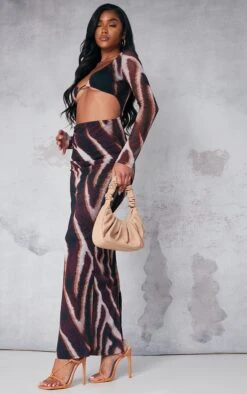 Brown Animal Print Mesh Cup Detail Long Sleeve Maxi Dress 9 Brown Animal Print Mesh Cup Detail Long Sleeve Maxi Dress -Women Clothing Shop 30c267cd178e21c1e79ee1d829a236879c8fe592 cna4895 3
