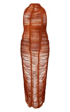 Tan Knitted Tassel Maxi Beach Dress -Women Clothing Shop 3229623e626270939db2257922c4a35e61269d71 cmw2096 6