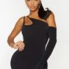 Shape Black Slinky Ruched Detail One Sleeve Bodycon Dress 2 Shape Black Slinky Ruched Detail One Sleeve Bodycon Dress -Women Clothing Shop 42e69833e1758bcf868d69ba9006366920f62e0c cmq3434 1