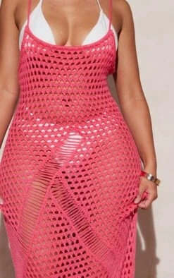 Shape Hot Pink Knit Crochet Strappy Maxi Dress 10 Shape Hot Pink Knit Crochet Strappy Maxi Dress -Women Clothing Shop 43531a9714dda18d3ae1cd51fa4188f4b6bd60ce cnd4420 4