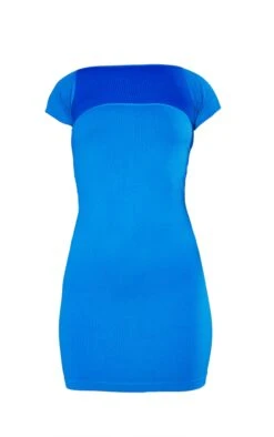 Bright Blue Structured Contour Cap Sleeve Bodycon Dress -Women Clothing Shop 4bc309319480c6c88d4baa56327911e071e0346f cna6873 5