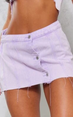 Washed Lilac Wrap Over Denim Micro Mini Skirt -Women Clothing Shop 61e229f45ad670527116f661e699a885f9e4dae2 cnc9784 5