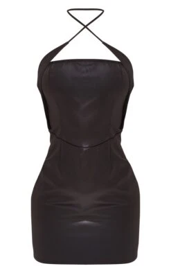 Black Satin Cross Neck Detail Bodycon Dress 11 Black Satin Cross Neck Detail Bodycon Dress -Women Clothing Shop 67a40923f4436a96926c391fcef3d79a09d1151a cne1391 5