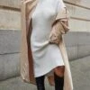 Plus Cream Roll Neck Oversized Midi Sweatshirt Dress -Women Clothing Shop 6953d656c444531aaa22cb1230fb97855c5f7217 cmz2400 1
