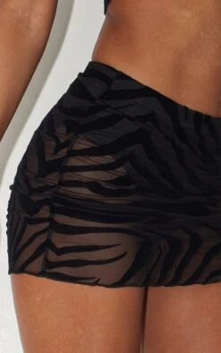 Black Zebra Devore Micro Mini Skirt -Women Clothing Shop 70a45d3dfa38689eb5aea82b81f38e0b8121f5b9 cmy5284 5
