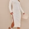 White Knitted Maxi Dress -Women Clothing Shop 7440e789e5bfe1b8c86b3d310e11f5a5ff66cb7a cmz8138 1