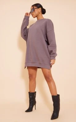 Charcoal Underground Graphic Sweat Sweatshirt Dress -Women Clothing Shop 7c5cbef295a07519cecfcb82f0ba71c748a6bab4 cnd1287 3