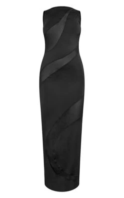Black Slinky Mesh Insert Low Back Maxi Dress 11 Black Slinky Mesh Insert Low Back Maxi Dress -Women Clothing Shop 890e4101abe18aa2b879a86c4f96795715130b39 cnb2666 5