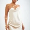 Mink Satin Asymmetric Strap Shift Dress 1 Mink Satin Asymmetric Strap Shift Dress -Women Clothing Shop 8d403005028baaf5627abb47e2f6f11accba84fe cnc4534 1