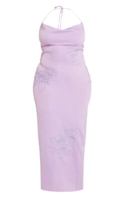 Plus Lilac Halterneck Satin Embroidered Maxi Dress -Women Clothing Shop 8fdca6f6080e8e6ce6fdd923ba7c19497cecb169 cne0715 5