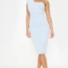 Dusty Blue One Shoulder Drape Midi Dress -Women Clothing Shop 93b37f72fce5b60aedd375822b045ca9e1226cf1 cmd6662 1