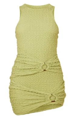 Green Crinkle Racer Neck Ring Detail Bodycon Dress -Women Clothing Shop 96c947a4366c978dae9a51fa5645515ea1189c1d cmw9601 6
