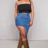 Shape Dark Blue Denim Split Side Midaxi Skirt -Women Clothing Shop 9ab4afa1e833564e261205ee2bc06bb90cf46cd1 cnd2505 1