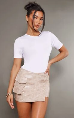 Stone Faux Leather Pocket Detail Micro Mini Skirt -Women Clothing Shop a0a78332d5873709477697284943fc220c76c807 cnc0989 4