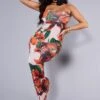 Shape Red Floral Printed Slinky Bandeau Ruched Side Midaxi Dress -Women Clothing Shop b45148ab376fd7b2165d8c767568e0e841e131bd cnc8754 1