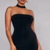 Black Slinky Choker Neck Detail Bodycon Dress -Women Clothing Shop c689608321f82d24f1fd83b1e9bdc7e82394cad3 cnc7769 1