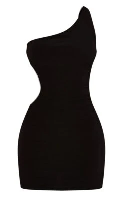 Petite Black Contrast Binding Cut Out Bodycon Dress -Women Clothing Shop cb9be79b6e528b9503a2a05c6c0251ec35466d4d cnb9976 5