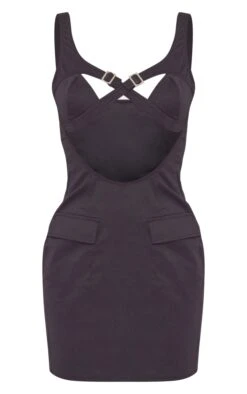 Black Woven Buckle Trim Cargo Style Bodycon Dress 11 Black Woven Buckle Trim Cargo Style Bodycon Dress -Women Clothing Shop ceb362f8dffd9055fc06f6d507e6b18096a0b14f cne2689 5