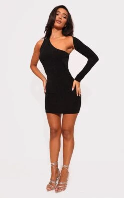 Petite Black Acetate Slinky One Shoulder Cut Out Bodycon Dress -Women Clothing Shop da1e7512f88cd8dea30fdef8fac723d096999438 cnb9925 3