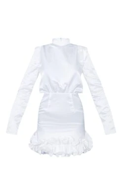 Cream Woven High Neck Puff Hem Bodycon Dress 11 Cream Woven High Neck Puff Hem Bodycon Dress -Women Clothing Shop da7aaef8a706be35c9dbe5189623cac59142fea9 cnd2053 5