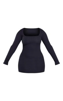 Shape Black Textured Square Neck Long Sleeve Bodycon Dress 11 Shape Black Textured Square Neck Long Sleeve Bodycon Dress -Women Clothing Shop df95476dfbcaab4a448582e375e39eb01f330ae4 cnb8775 5