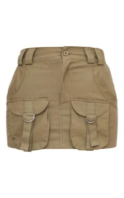 Khaki Cargo Pocket Detail Micro Mini Skirt -Women Clothing Shop e240aec4d92f99ece6f7895f7579d92272b0c2b2 cmy4604 6