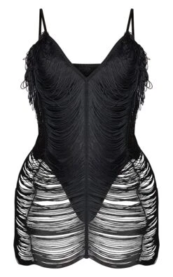 Shape Black Fringe Detail Bodycon Dress -Women Clothing Shop e3275863eecf663ec00550efc38e19a6630a3db3 cmt4731 6