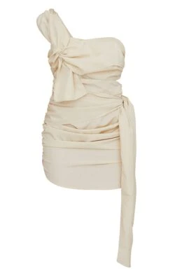 Cream One Shoulder Cut Out Tie Detail Bodycon Dress -Women Clothing Shop e5f6865435fc411ea866e69400d2085c307550b0 cmy7162 6
