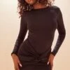 Black Disco Slinky Knot Front Detail Bodycon Dress 1 Black Disco Slinky Knot Front Detail Bodycon Dress -Women Clothing Shop e9116ca60e8073c40c285214dd4186b7e648247e cnc2260 1