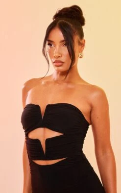 Black Slinky Bandeau V Bar Detail Cut Out Bodycon Dress 10 Black Slinky Bandeau V Bar Detail Cut Out Bodycon Dress -Women Clothing Shop f558cdda756c4605465ba5d287dfa64fbfe68e60 cnd7738 4