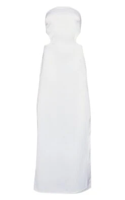 White Satin Bandeau Side Cut Out Maxi Dress 11 White Satin Bandeau Side Cut Out Maxi Dress -Women Clothing Shop f750a60cab61e676c82b4f3eeecb3ed0abd2a275 cne1436 5