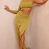 Shape Olive Slinky One Shoulder Cut Out Side Maxi Dress -Women Clothing Shop f7a8c602f487aa6110b2881a4bd0404bdcb5119a cna6052 1